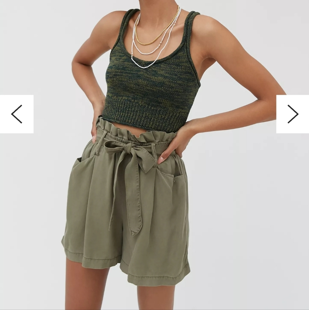 OAT Belted Paperbag Short Size XS